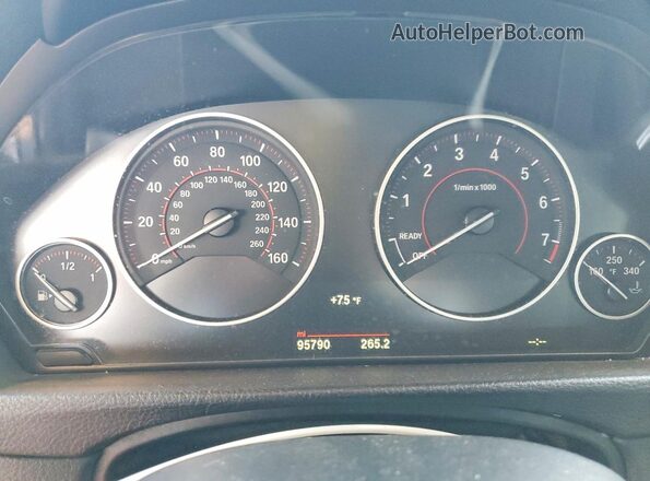 WBA4F7C35HG789051 2017 BMW 4 SERIES Silver ხელსაწყოთა პანელის ხედი