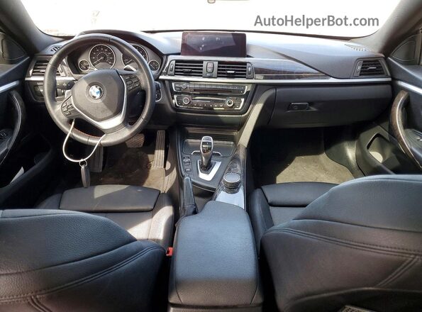 WBA4F7C35HG789051 2017 BMW 4 SERIES Silver წინა პანელის ხედი