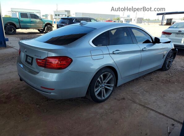 WBA4F7C35HG789051 2017 BMW 4 SERIES Silver უკანა მარჯვენა