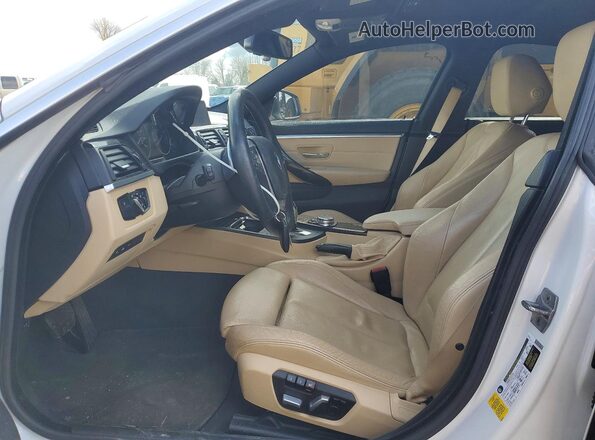 WBA4F7C52HG786500 2017 BMW 4 SERIES White წინა სალონის ხედი