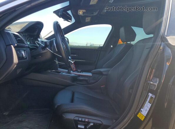 WBA4F7C53HG438396 2017 BMW 4 SERIES Black Widok wnętrza z przodu