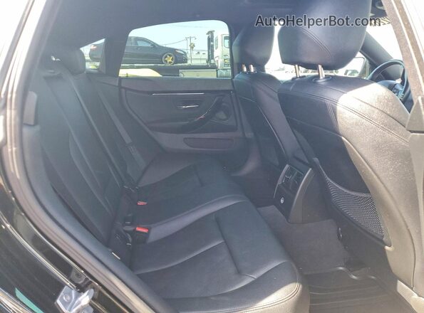 WBA4F7C53HG438396 2017 BMW 4 SERIES Black Widok tylnych siedzeń