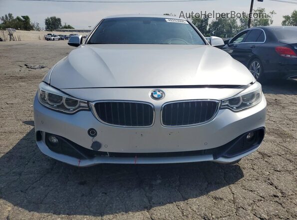 WBA4F7C59HG787398 2017 BMW 4 SERIES Silver წინა ხედი