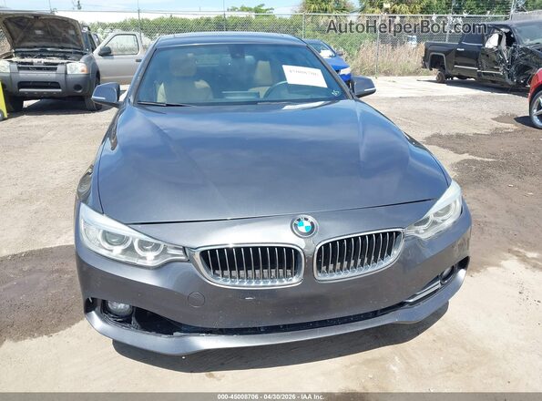 WBA4F7C5XHG787345 2017 BMW 4 SERIES Gray წინა ხედი