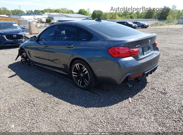 WBA4F9C32HG812782 2017 BMW 4 SERIES Gray Rear left