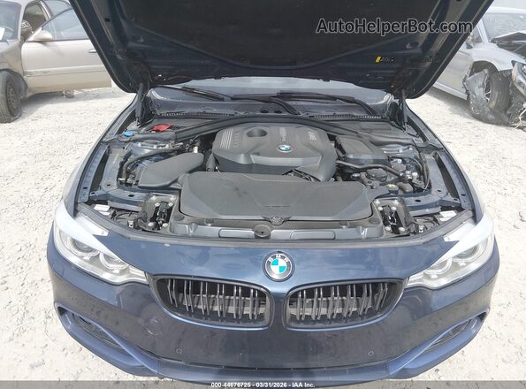 WBA4F9C38HG813015 2017 BMW 4 SERIES Blue Rear view