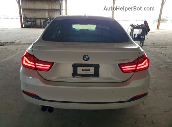 WBA4J1C59KBM15415 2019 BMW 4 SERIES White Widok z tyłu
