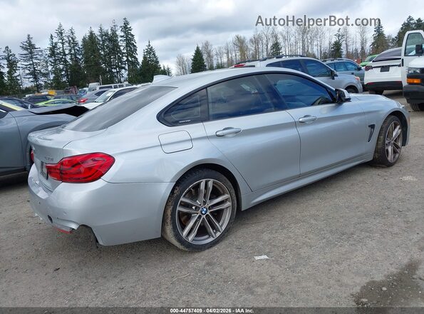 WBA4J3C56JBL04265 2018 BMW 4 SERIES Серебряный Задняя правая четверть