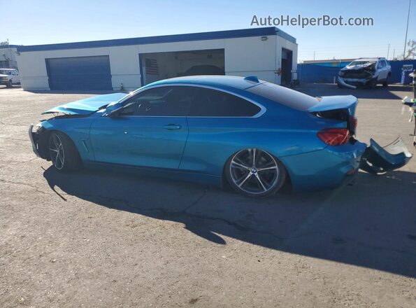 WBA4W3C08LFH08883 2020 BMW 4 SERIES Blue უკანა მარცხენა