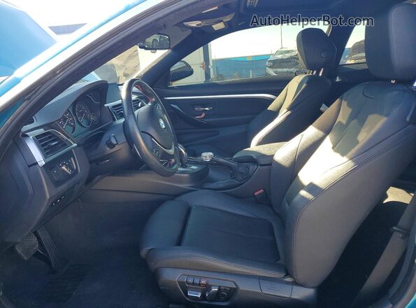 WBA4W3C08LFH08883 2020 BMW 4 SERIES Blue წინა სალონის ხედი