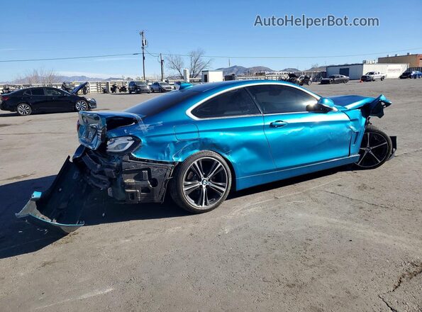 WBA4W3C08LFH08883 2020 BMW 4 SERIES Blue უკანა მარჯვენა