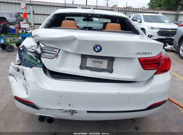 WBA4W3C50KAF91646 2019 BMW 4 SERIES White Widok z przodu