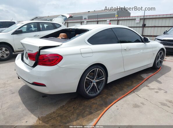 WBA4W3C50KAF91646 2019 BMW 4 SERIES White Tył prawy