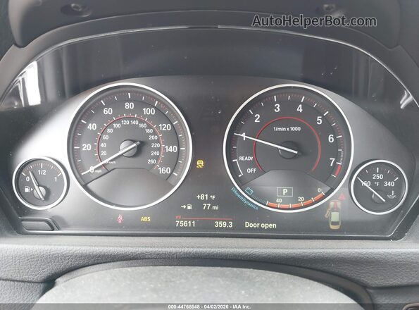 WBA4W3C50KAF91646 2019 BMW 4 SERIES White Widok tylnych siedzeń