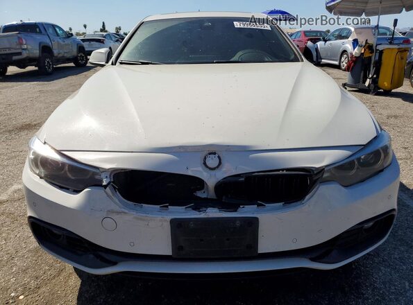 WBA4W7C52JAD29004 2018 BMW 4 SERIES White Vista frontal
