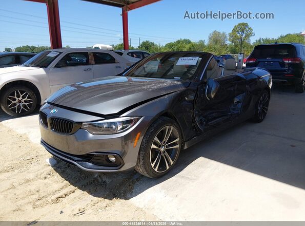 WBA4Z1C04L5R35874 2020 BMW 4 SERIES Gray Передня ліва чверть