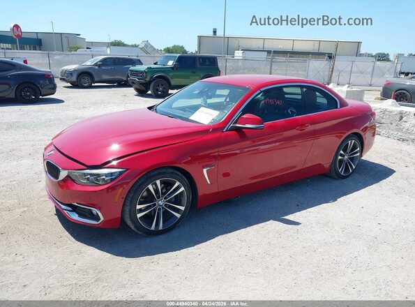 WBA4Z1C08L5R01548 2020 BMW 4 SERIES Red Передня ліва чверть