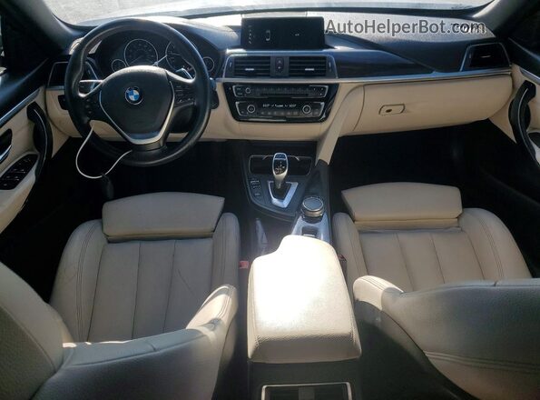 WBA4Z1C56JEA31438 2018 BMW 4 SERIES Black Вид панелі приладів