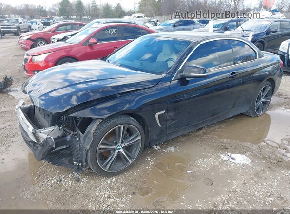 WBA4Z3C54KEF31465 2019 BMW 4 SERIES Black წინა მარცხენა ხედი სამი მეოთხედიდან