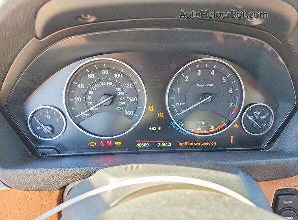 WBA4Z3C55JEC56476 2018 BMW 4 SERIES White Սարքավորումների վահանակի տեսք