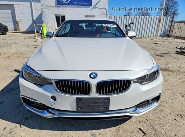 WBA4Z3C55JEC56476 2018 BMW 4 SERIES White Դիմացի տեսք