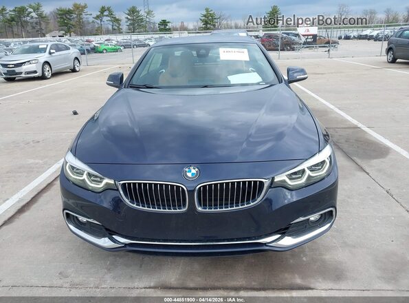WBA4Z3C5XJEC55985 2018 BMW 4 SERIES Blue Vista del cuadro de instrumentos