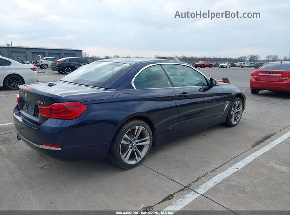 WBA4Z3C5XJEC55985 2018 BMW 4 SERIES Blue Trasero derecho