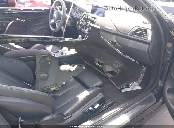 WBA4Z5C53JEE16642 2018 BMW 4 SERIES Black Widok wnętrza z przodu