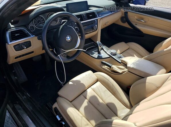 WBA4Z7C06L5R96890 2020 BMW 4 SERIES Blue Dashboard view