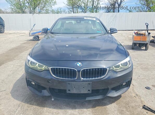 WBA4Z7C58JED47698 2018 BMW 4 SERIES Black Front view