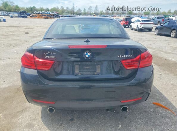 WBA4Z7C58JED47698 2018 BMW 4 SERIES Black Rear view
