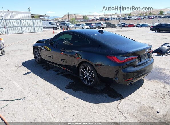 WBA53AP04PCL90695 2023 BMW 4 SERIES Black Հետևի ձախ