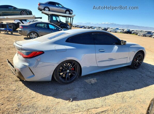 WBA53AP04PCN00404 2023 BMW 4 SERIES Blue Rear right
