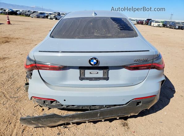 WBA53AP04PCN00404 2023 BMW 4 SERIES Blue Rear view