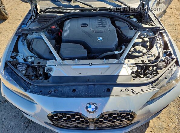 WBA53AP04PCN00404 2023 BMW 4 SERIES Blue Rear interior view