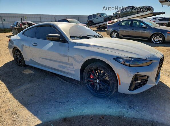 WBA53AP04PCN00404 2023 BMW 4 SERIES Blue Front right