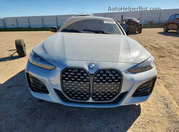 WBA53AP04PCN00404 2023 BMW 4 SERIES Blue Front view