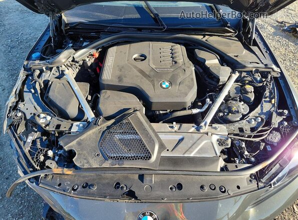 WBA53AP05PCL16623 2023 BMW 4 SERIES Gray უკანა სალონის ხედი