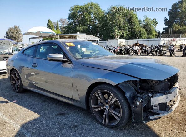 WBA53AP06MCF78360 2021 BMW 4 SERIES Gray წინა მარჯვენა
