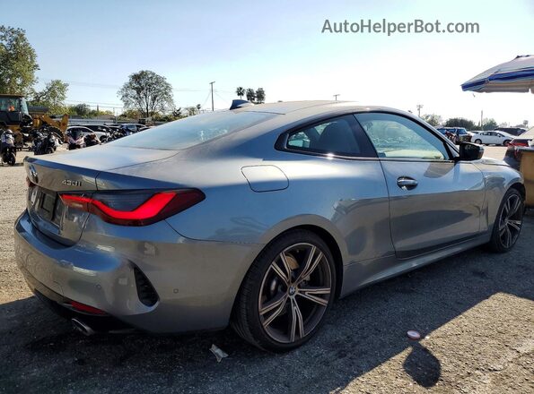 WBA53AP06MCF78360 2021 BMW 4 SERIES Gray უკანა მარჯვენა