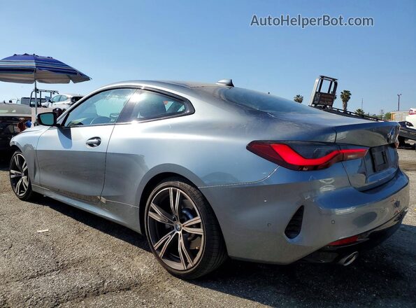 WBA53AP06MCF78360 2021 BMW 4 SERIES Gray უკანა მარცხენა