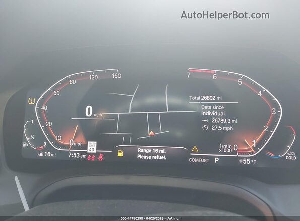 WBA53AP07PCL86849 2023 BMW 4 SERIES Gray Vista de los asientos traseros