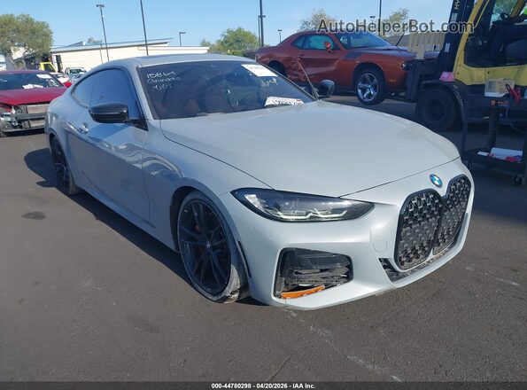WBA53AP07PCL86849 2023 BMW 4 SERIES Gray Vista frontal