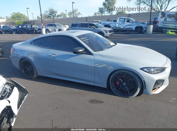 WBA53AP07PCL86849 2023 BMW 4 SERIES Gray Vista interior trasera