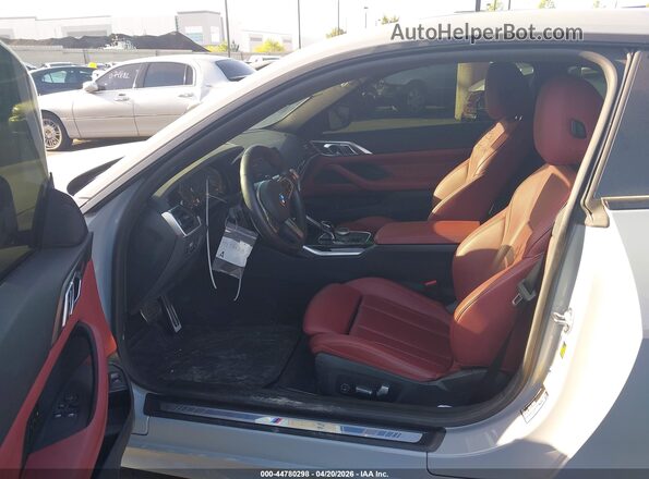 WBA53AP07PCL86849 2023 BMW 4 SERIES Gray Vista interior delantera