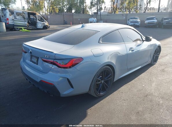 WBA53AP07PCL86849 2023 BMW 4 SERIES Gray Trasero derecho
