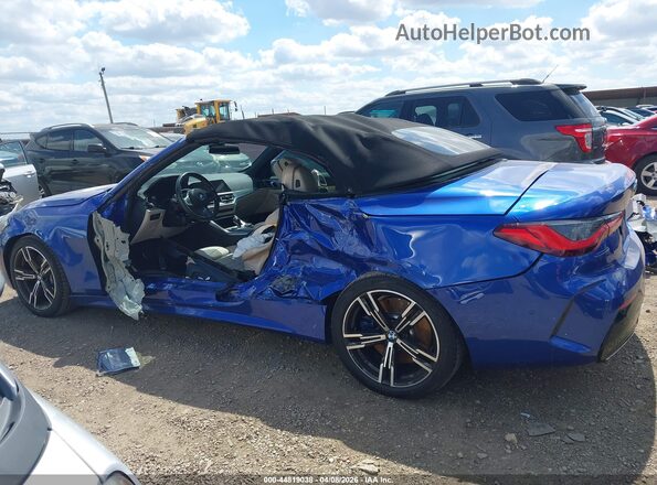 WBA53AT07MCG26440 2021 BMW M4 Dark Blue 360 interior view