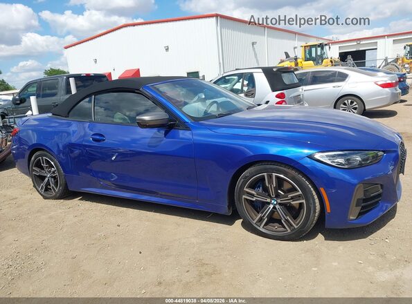 WBA53AT07MCG26440 2021 BMW M4 Dark Blue Rear interior view