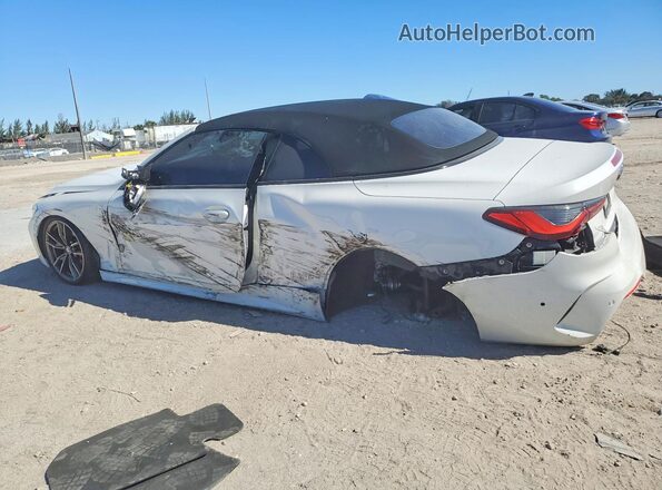 WBA53AT07PCL15110 2023 BMW M4 Белый Задняя левая четверть