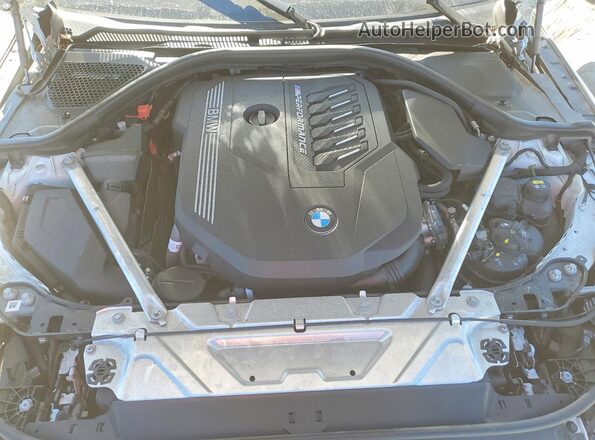 WBA53AT07PCL15110 2023 BMW M4 Белый Вид задней части салона